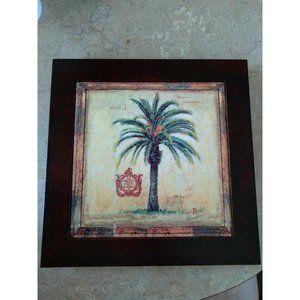 COPY - Two (2) Chad Barrett Signed, Numbered, Stamped, Dated, Framed Tiled  Art…